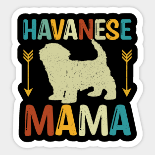 Havanese Mama Sticker